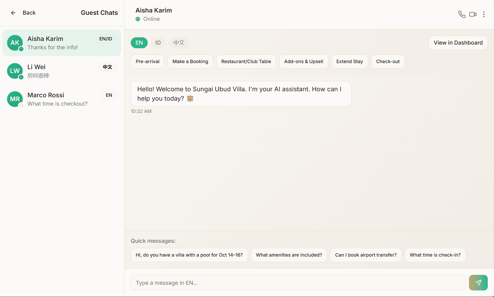 Customer Service Chatbot